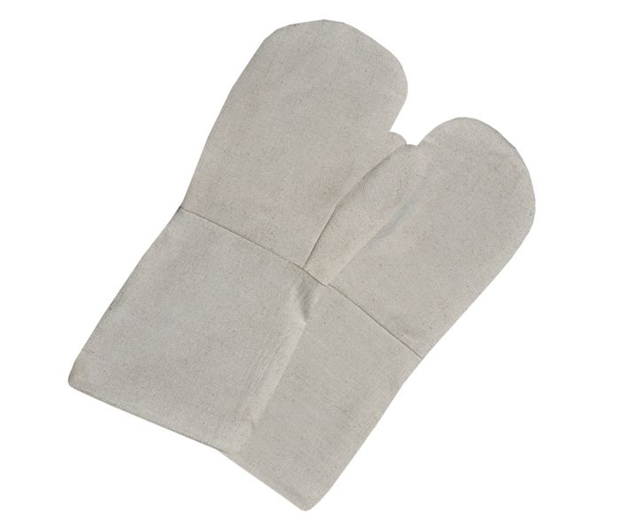 Canvas Mitten Gloves Double Palm 